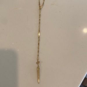 Stella and dot gold necklace